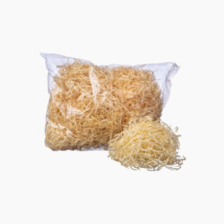🧺 Palha de Madeira Natural Extra Fina 100g | Artesanato e Embalagens Sustentáveis