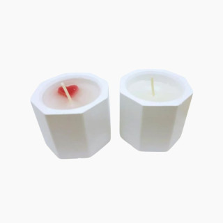 🪴Kit com  Vasinhos Sextavados de Gesso – Artesanato Criativo e Festas com Estilo!