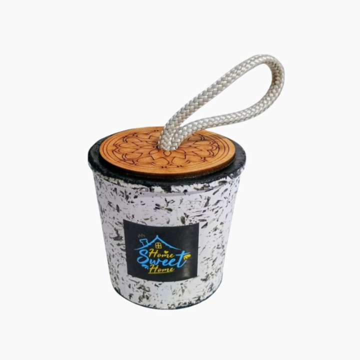 Peso de Porta em Concreto Granilite com Frases – Artesanal 1,6kg