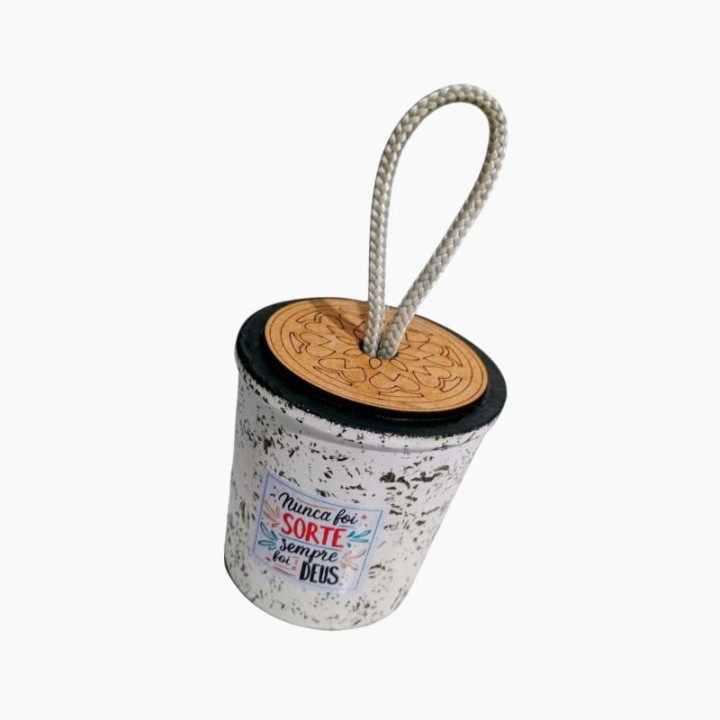 Peso de Porta em Concreto Granilite com Frases – Artesanal 1,6kg