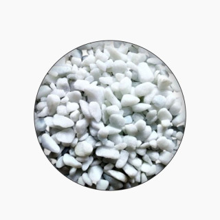 🪨 Seixo Nº 2 Branco – Pedra Decorativa para Jardim, Aquário e Artesanato | 1kg