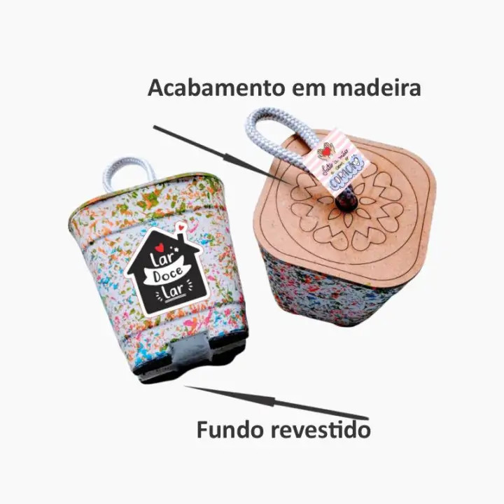Peso de Porta Concreto Premium 1,6kg - Lar Doce Lar
