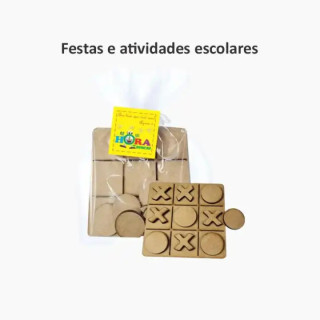 🎉 Sacolinha Surpresa com Jogo da Velha – Lembrancinha Criativa e Educativa para Festas