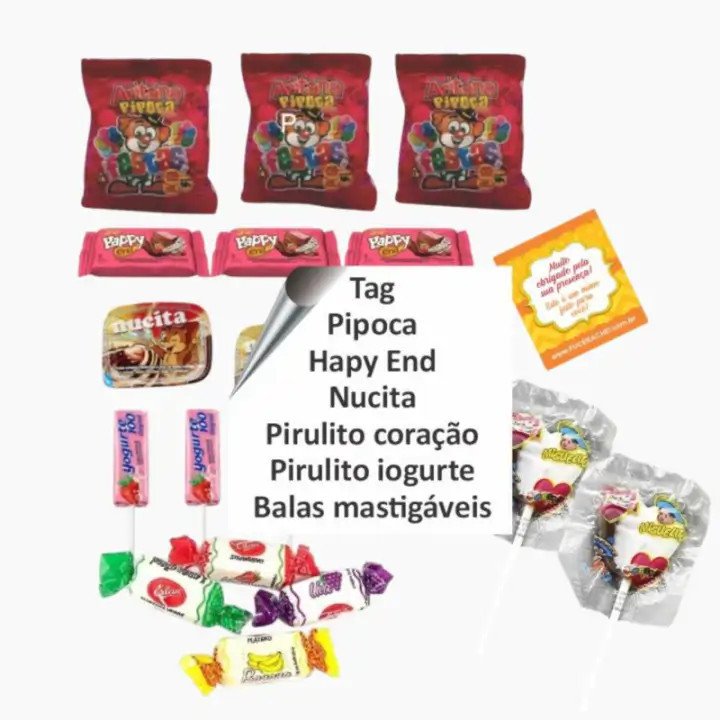 Kit Montar Sacolinha Surpresa | Festa Fácil Pronta