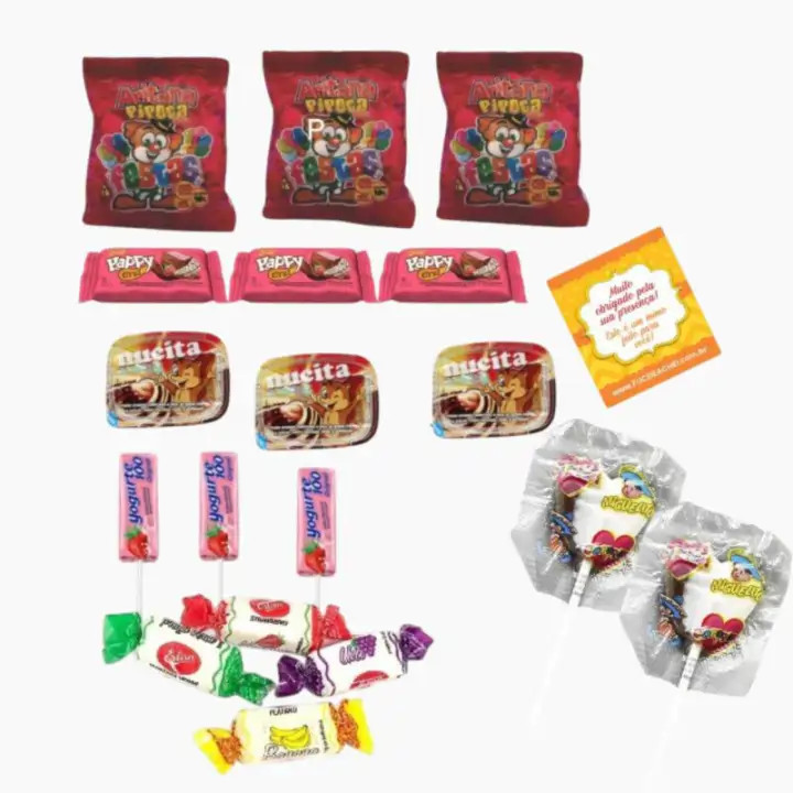Kit Montar Sacolinha Surpresa | Festa Fácil Pronta