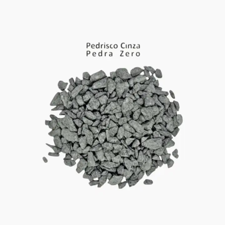 Pedrisco Cinza Nº 0 – Pedrisco Decorativo para Jardim e Vasos