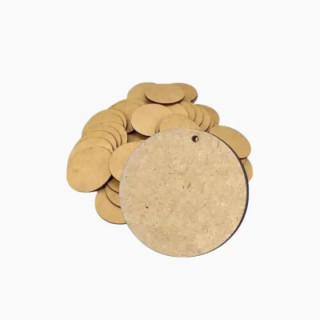 🪵 Bolachas de MDF 3mm com Furo – Cortadas a Laser para Artesanato e Brindes Criativos