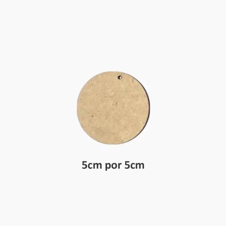 Bolachas de MDF 3mm c/ Furo – Artesanato, Chaveiros e Lembrancinhas