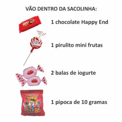 10 Sacolinhas Surpresa Econômicas Com Tag Grátis